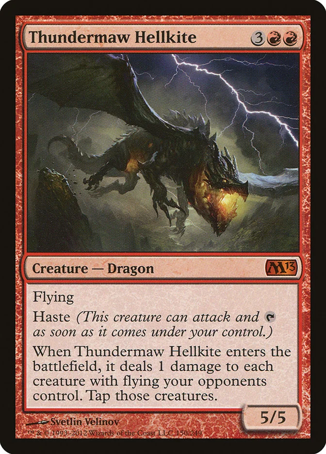 Thundermaw Hellkite 「M13/150」「EN」