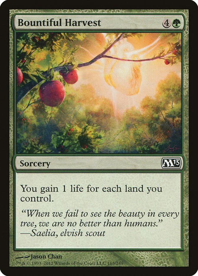 Bountiful Harvest 「M13/163」「EN」