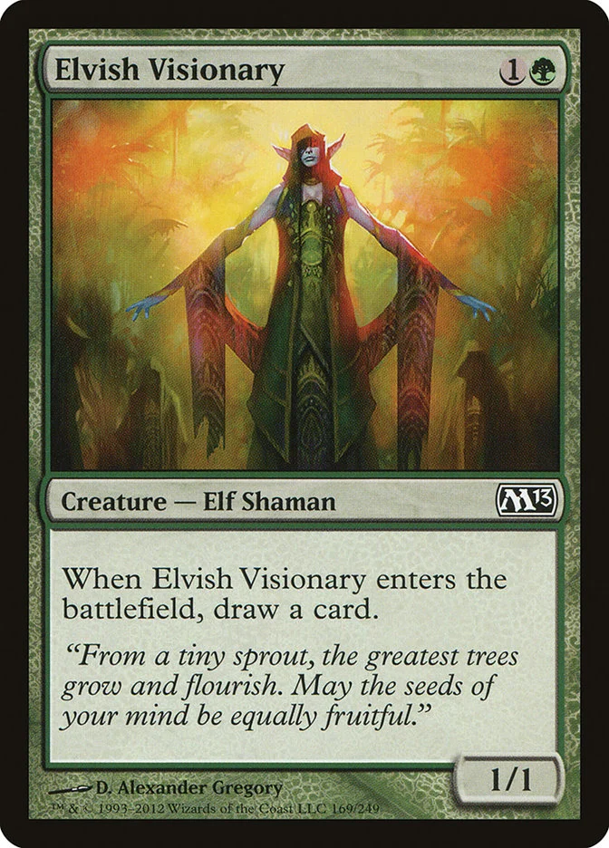 Elvish Visionary 「M13/169」「EN」