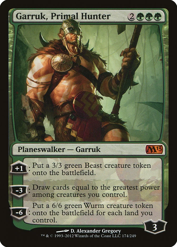 Garruk, Primal Hunter 「M13/174」「EN」