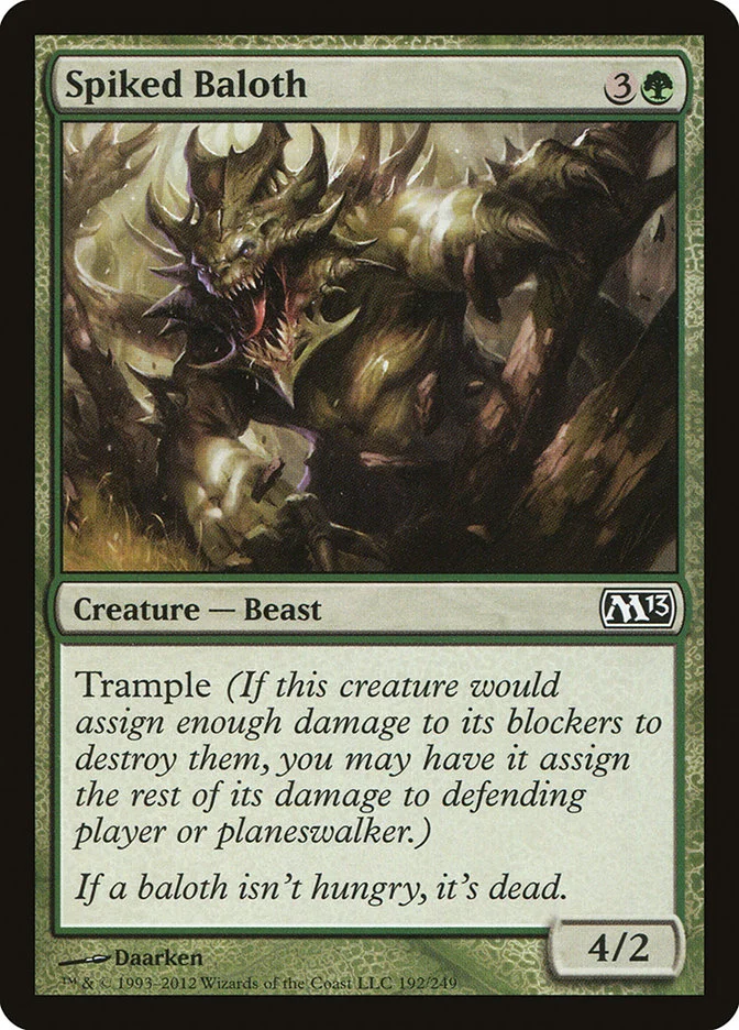 Spiked Baloth 「M13/192」「EN」