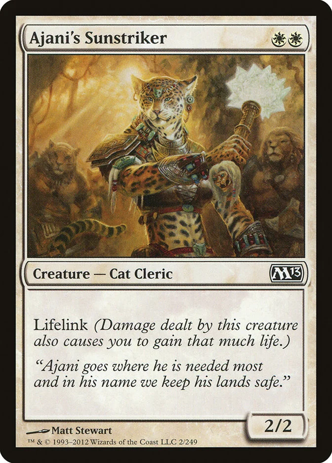 Ajani's Sunstriker 「M13/2」「EN」