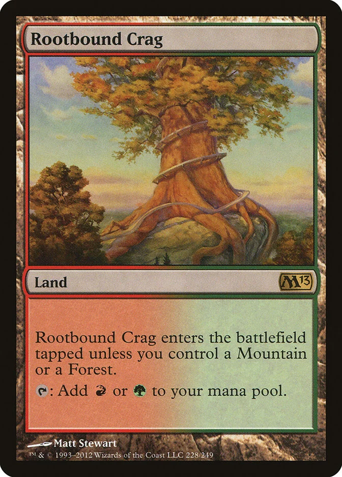 Rootbound Crag 「M13/228」「EN」