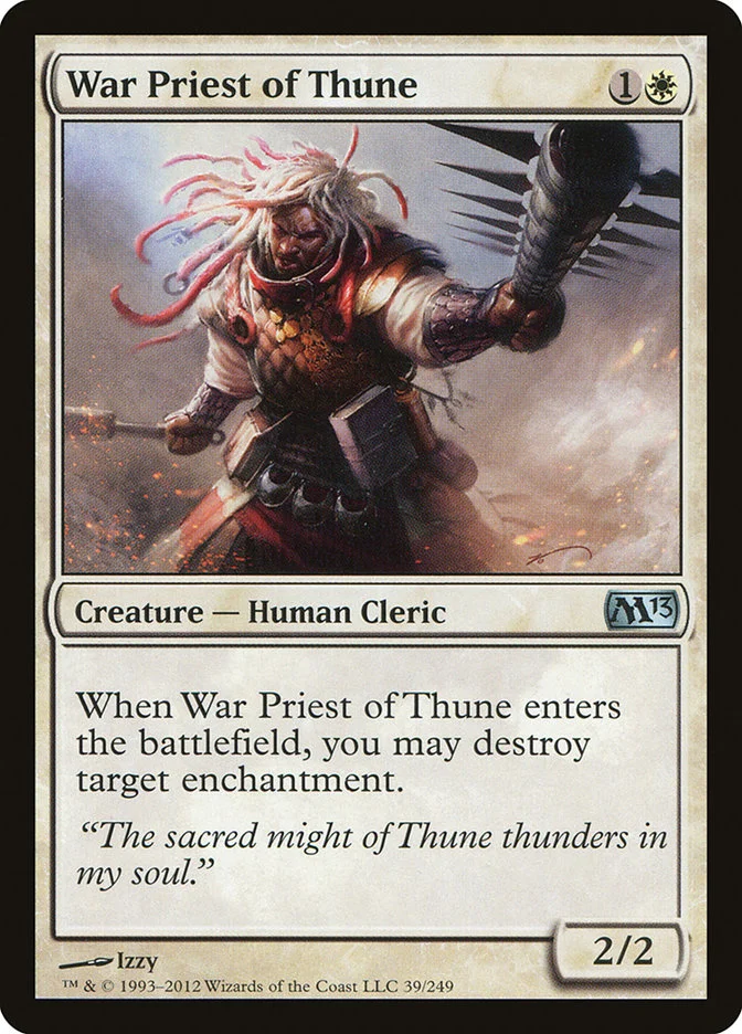 War Priest of Thune 「M13/39」「EN」
