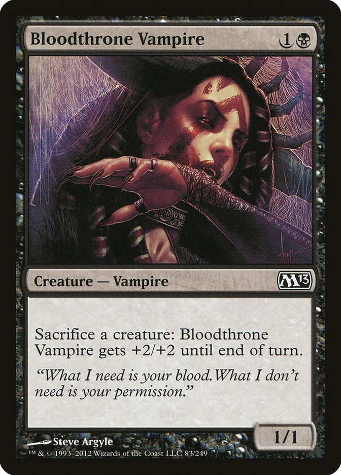 Bloodthrone Vampire 「M13/83」「EN」