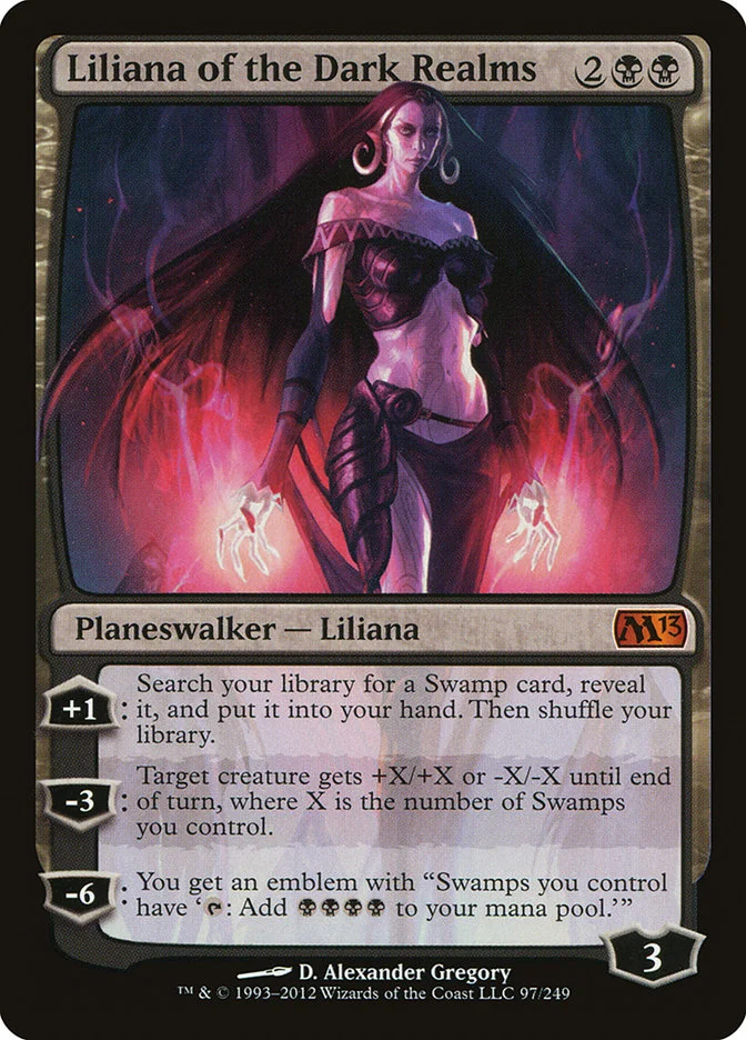 Liliana of the Dark Realms 「M13/97」「EN」