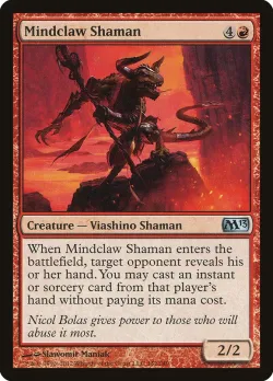 Mindclaw Shaman #142 · Magic: The Gathering