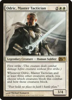 Odric, Master Tactician #23 · Magic: The Gathering