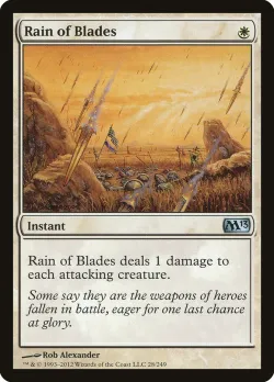 Rain of Blades #28 · Magic: The Gathering