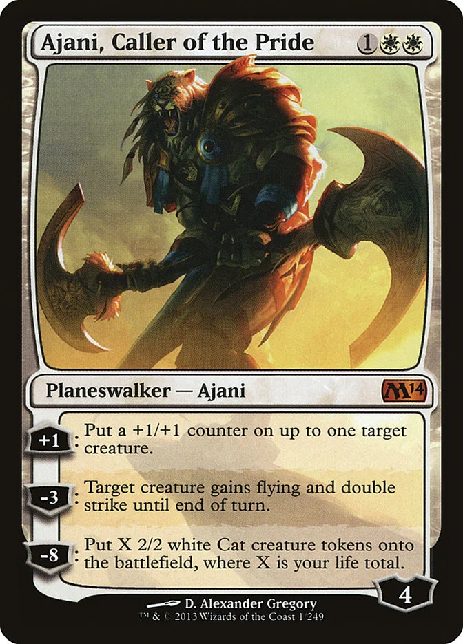 Ajani, Caller of the Pride 「M14/1」「EN」