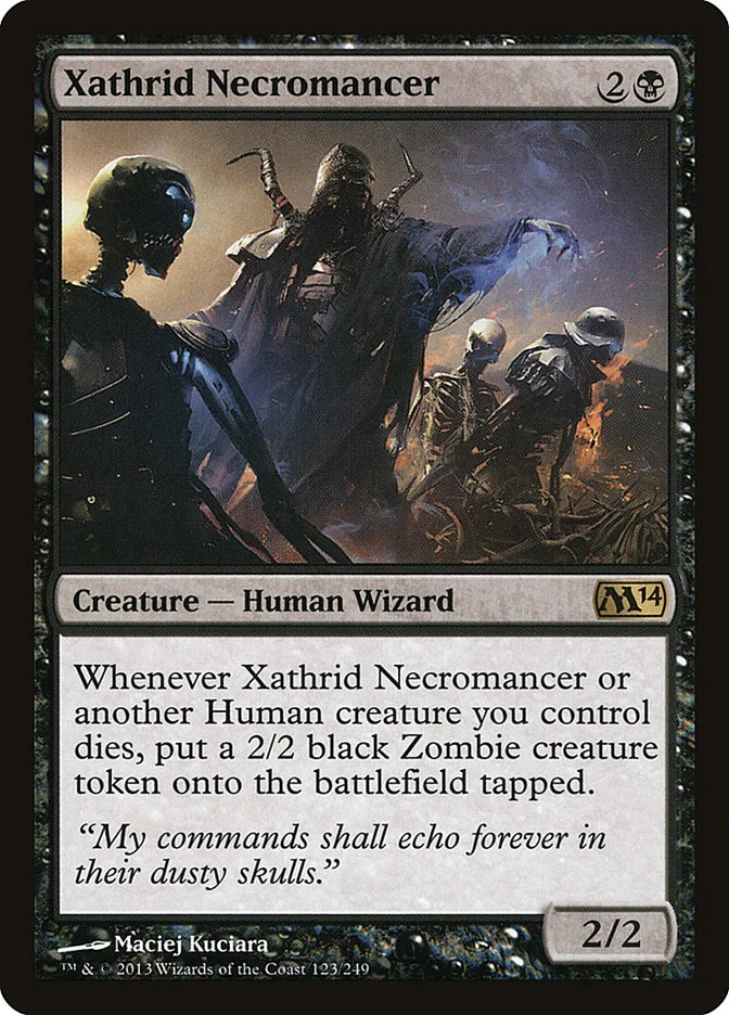 Xathrid Necromancer 「M14/123」「EN」