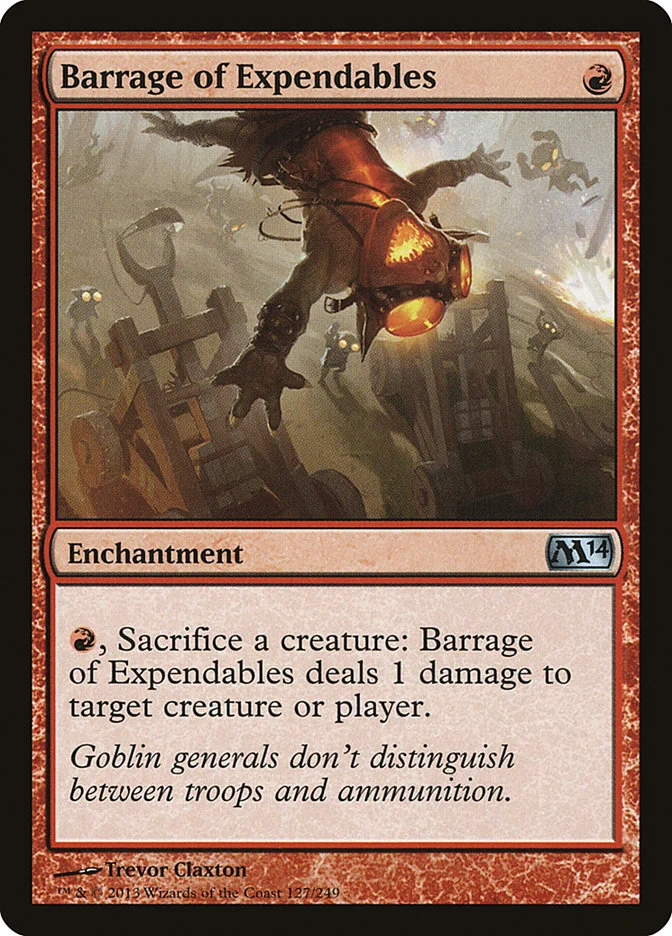 Barrage of Expendables 「M14/127」「EN」