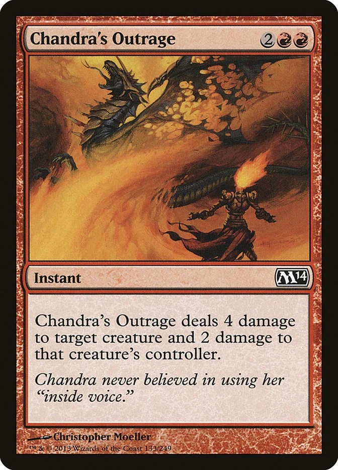 Chandra's Outrage 「M14/133」「EN」
