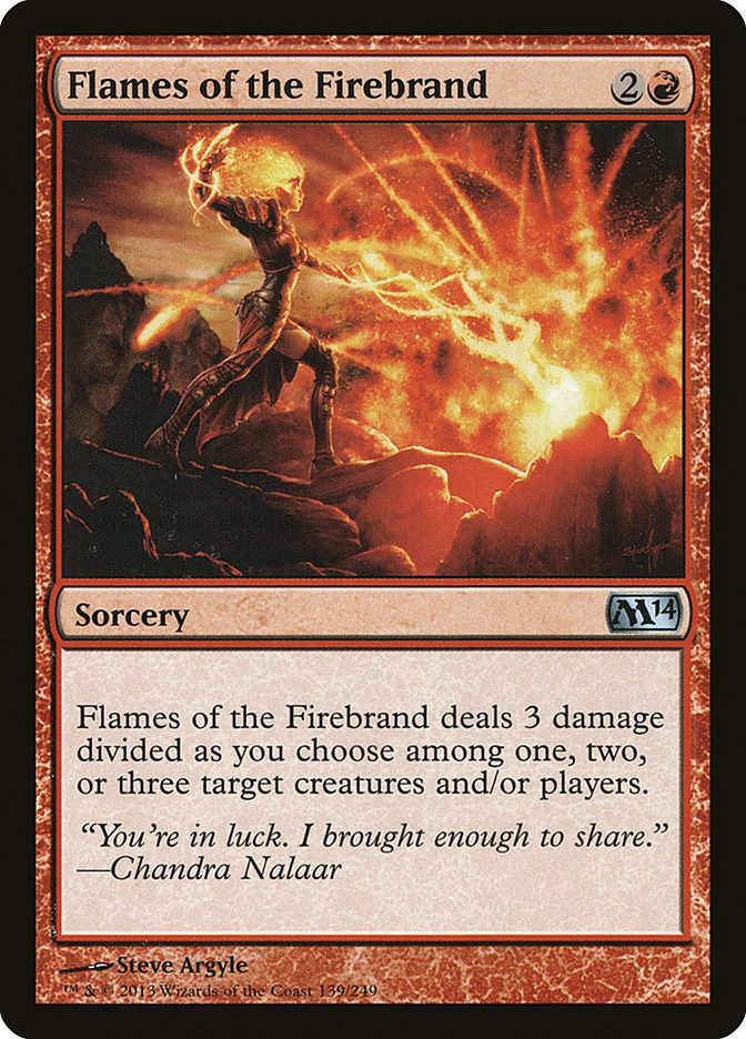 Flames of the Firebrand 「M14/139」「EN」