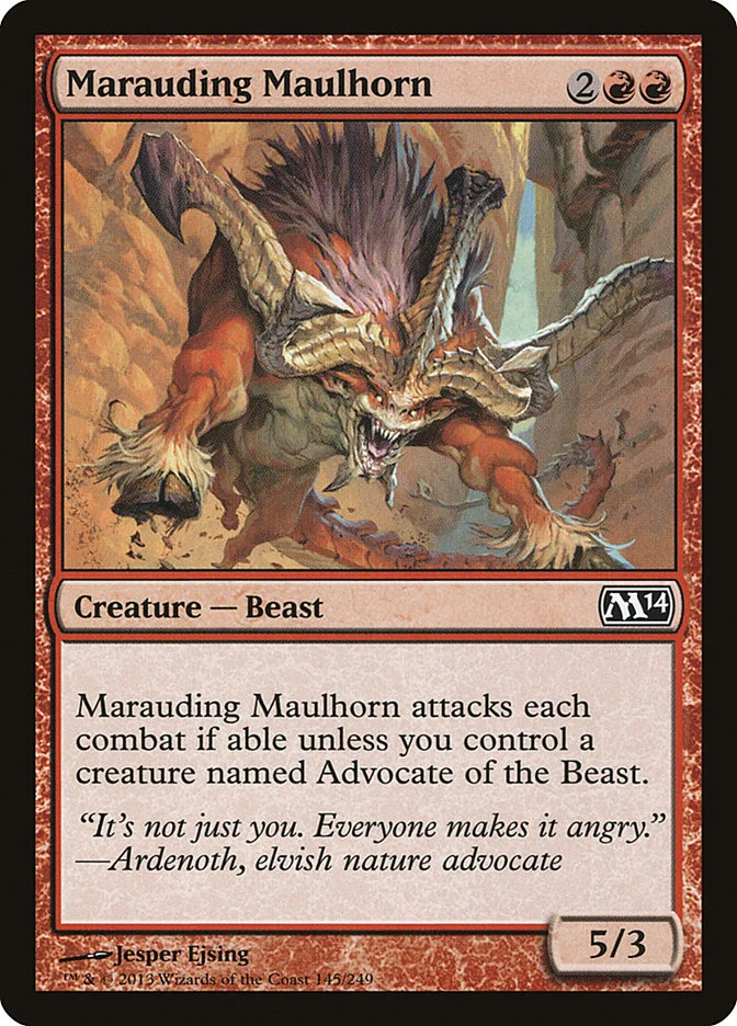 Marauding Maulhorn 「M14/145」「EN」