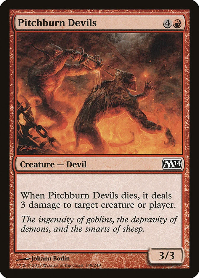 Pitchburn Devils 「M14/149」「EN」