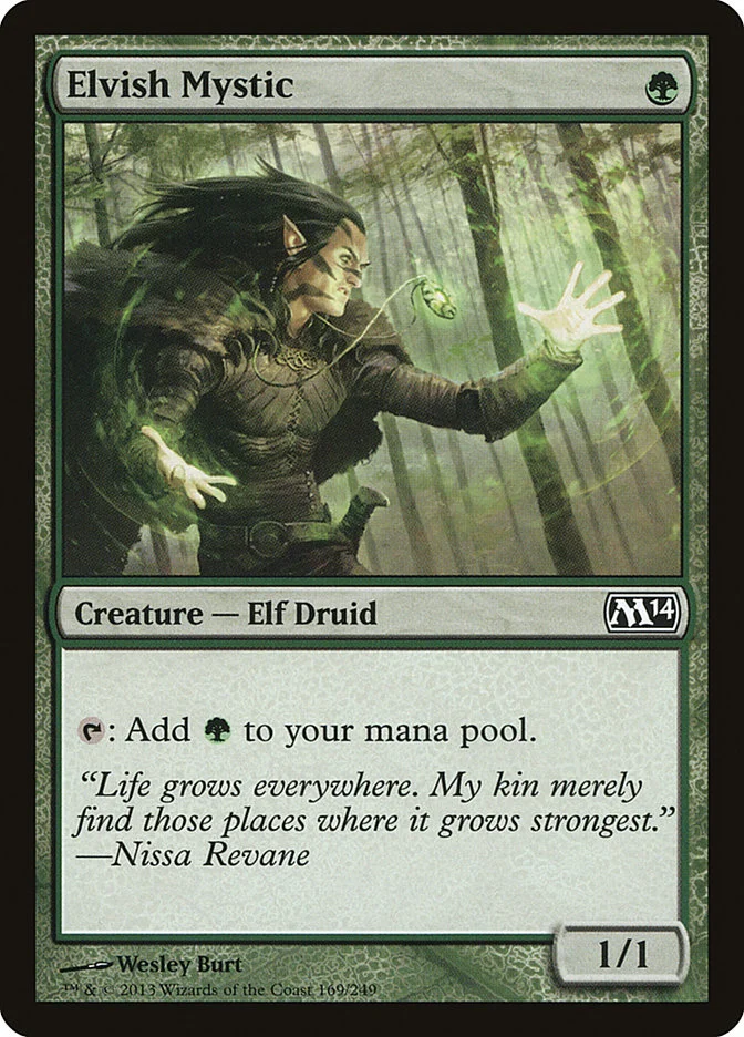 Elvish Mystic 「M14/169」「EN」