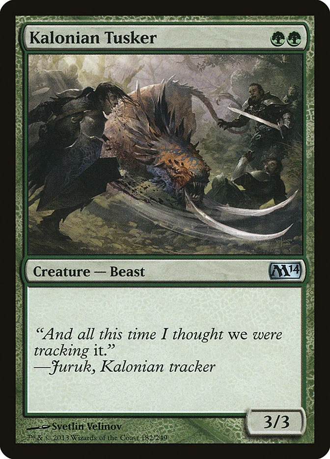 Kalonian Tusker 「M14/182」「EN」