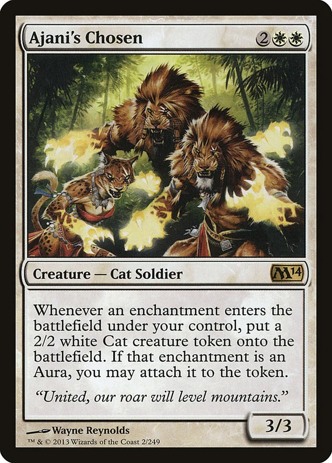 Ajani's Chosen 「M14/2」「EN」