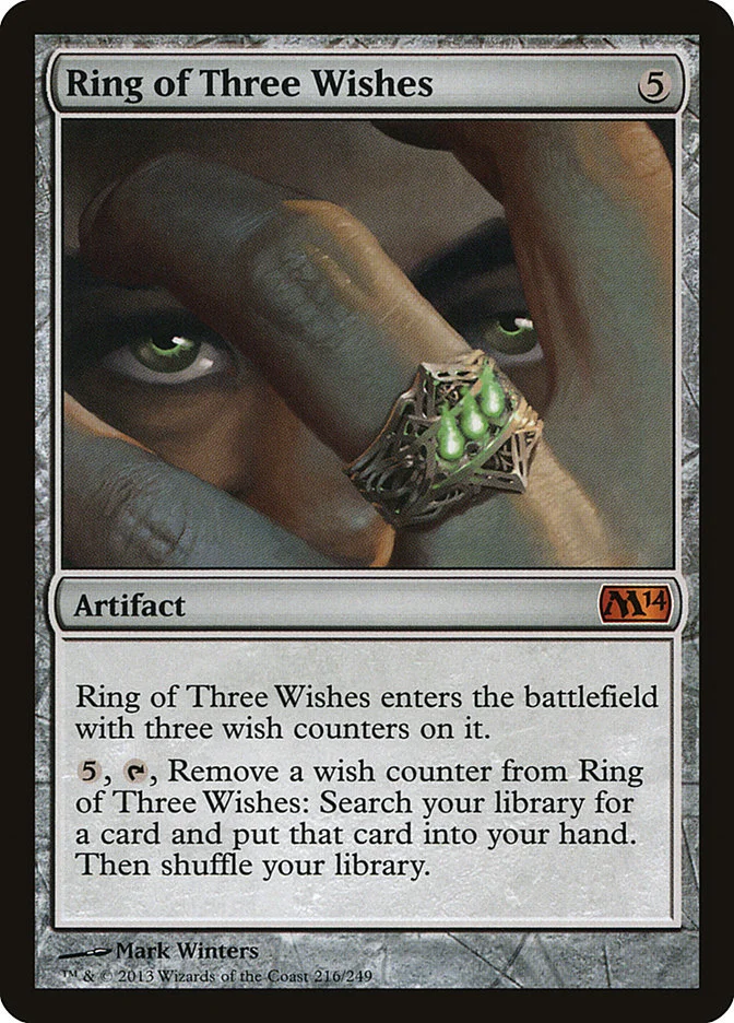 Ring of Three Wishes 「M14/216」「EN」