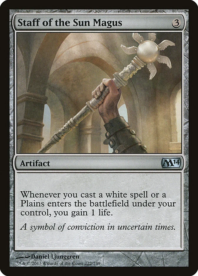 Staff of the Sun Magus 「M14/222」「EN」