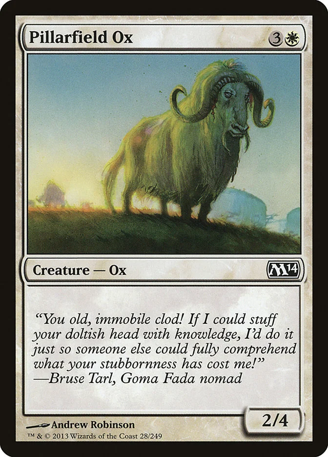 Pillarfield Ox 「M14/28」「EN」
