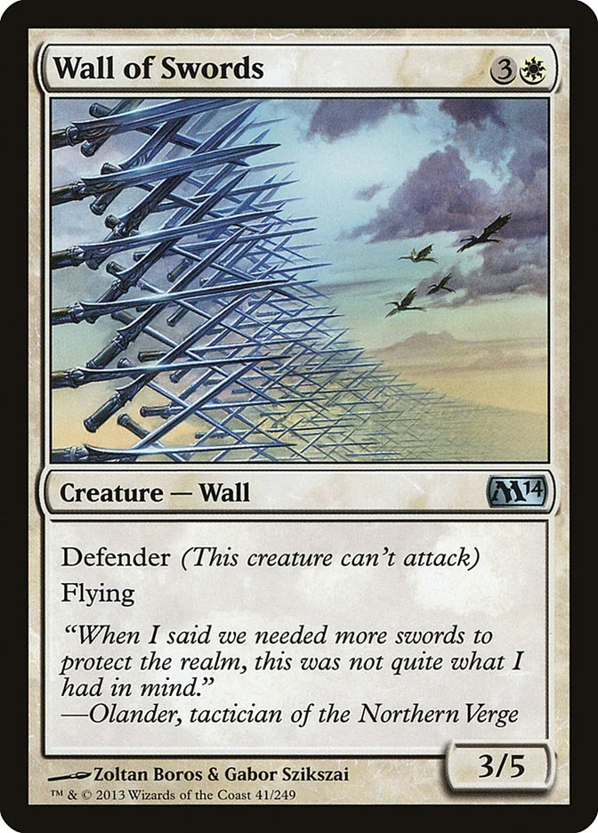 Wall of Swords 「M14/41」「EN」
