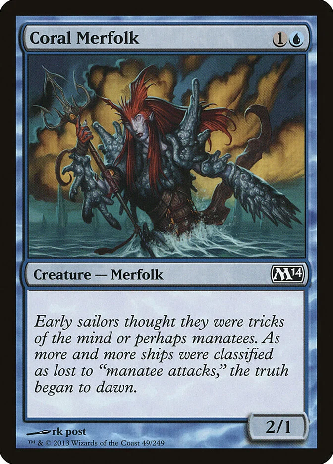 Coral Merfolk 「M14/49」「EN」