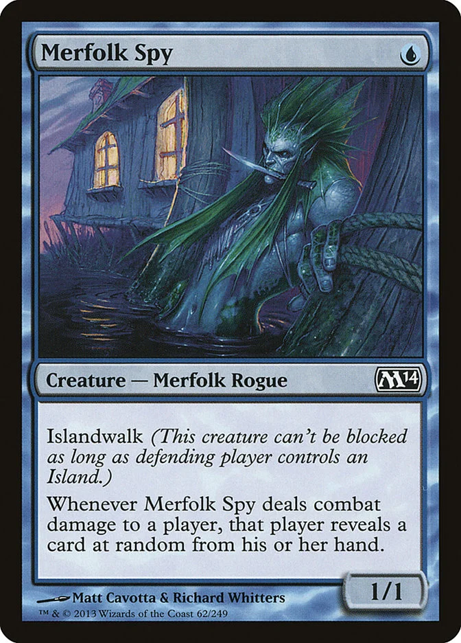 Merfolk Spy 「M14/62」「EN」