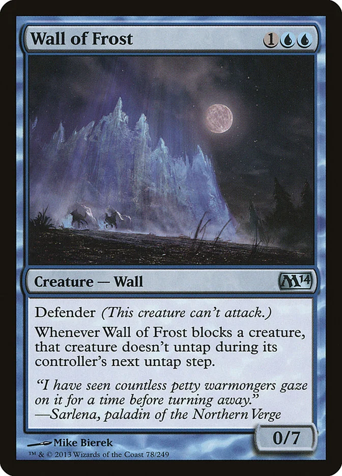 Wall of Frost 「M14/78」「EN」