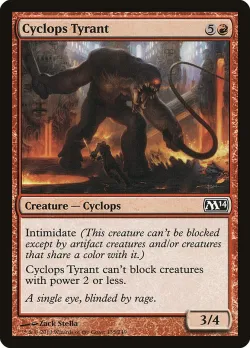 Cyclops Tyrant #135 · Magic: The Gathering
