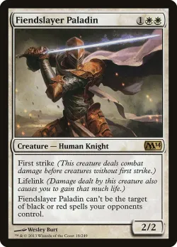 Fiendslayer Paladin #18 · Magic: The Gathering