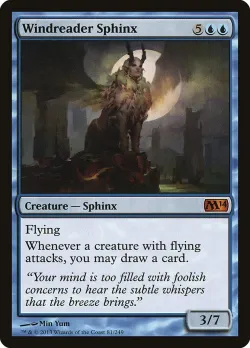 Windreader Sphinx #81 · Magic: The Gathering