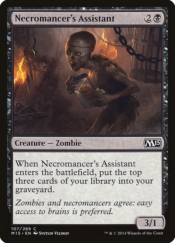 Necromancer's Assistant 「M15/107」「EN」