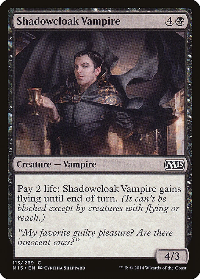 Shadowcloak Vampire 「M15/113」「EN」