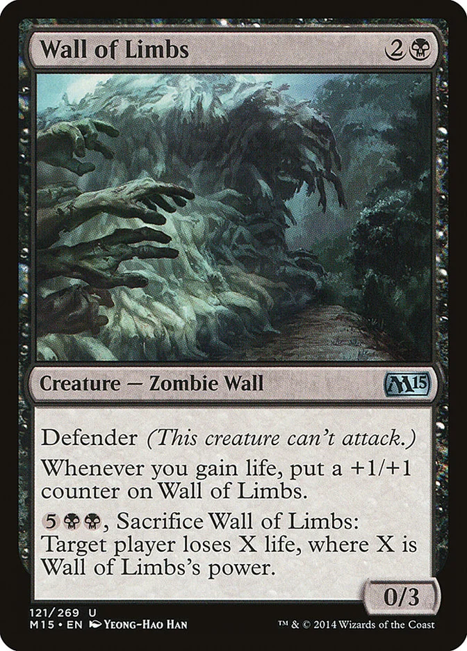 Wall of Limbs 「M15/121」「EN」