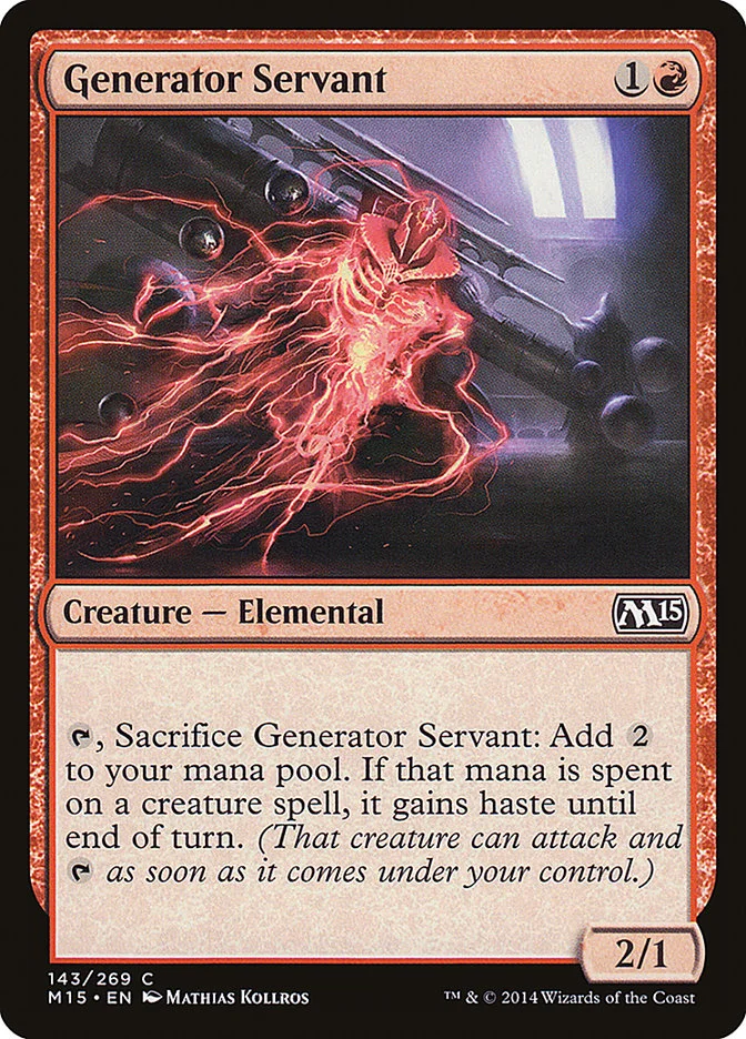 Generator Servant 「M15/143」「EN」