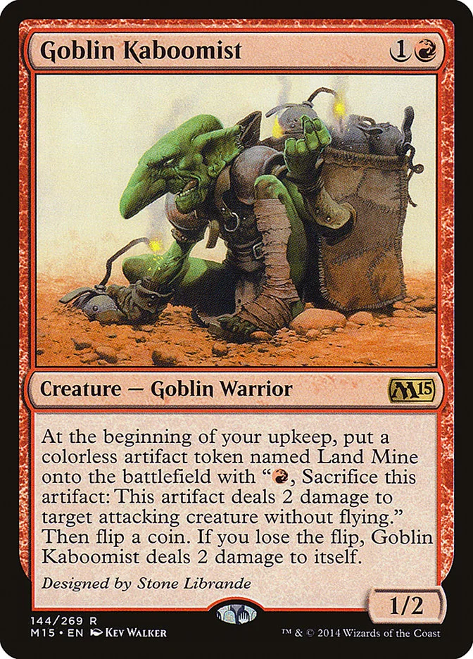 Goblin Kaboomist 「M15/144」「EN」