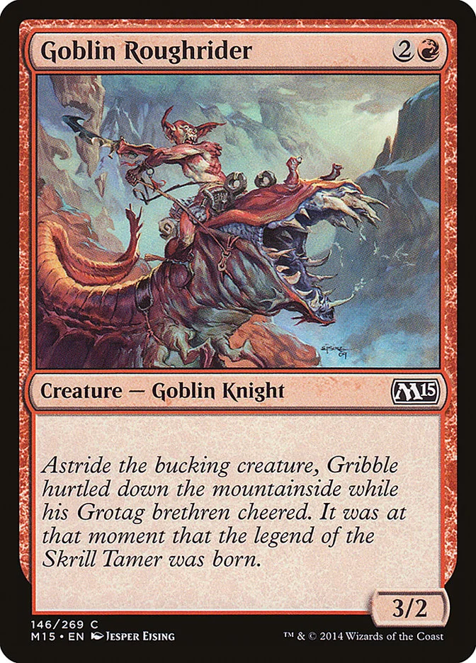 Goblin Roughrider 「M15/146」「EN」