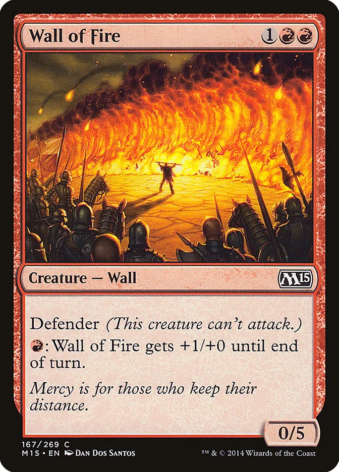 Wall of Fire 「M15/167」「EN」