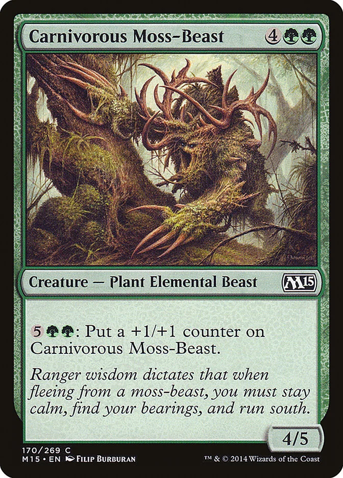 Carnivorous Moss-Beast 「M15/170」「EN」