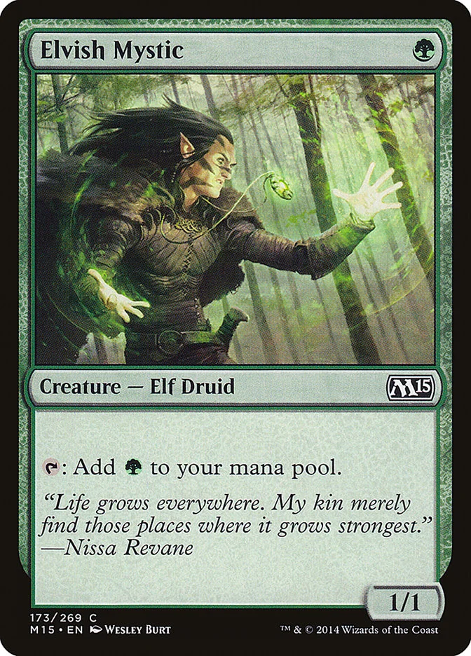 Elvish Mystic 「M15/173」「EN」