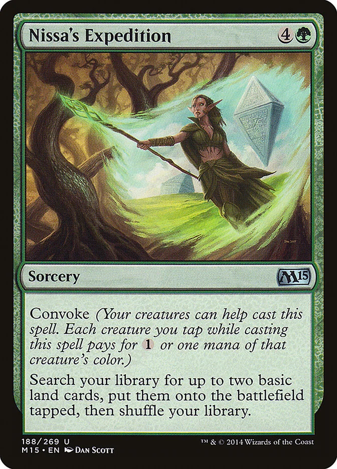 Nissa's Expedition 「M15/188」「EN」