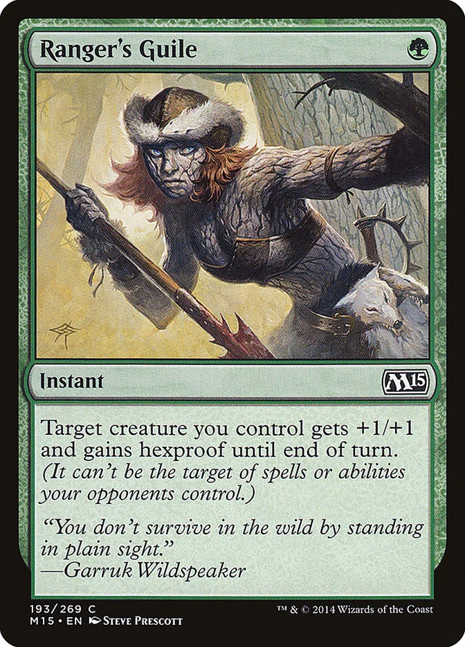 Ranger's Guile 「M15/193」「EN」