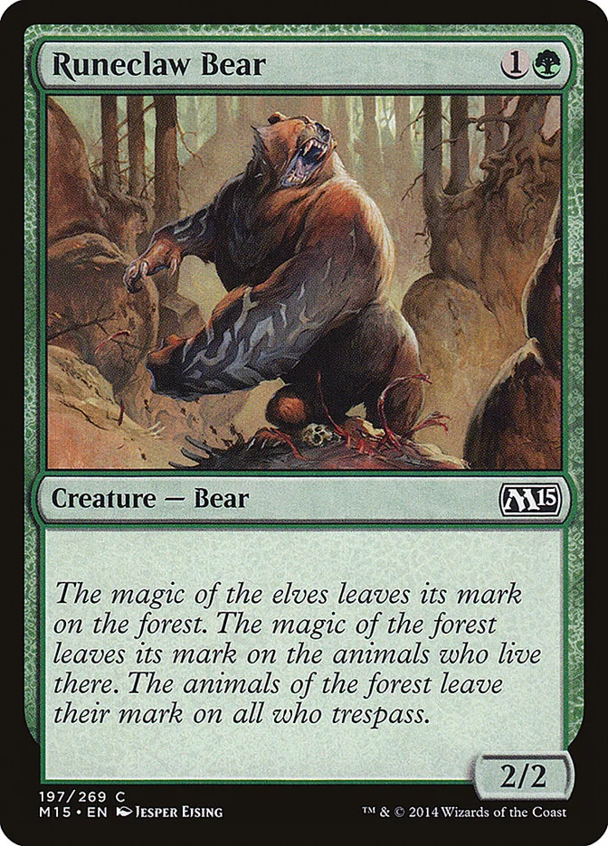 Runeclaw Bear 「M15/197」「EN」