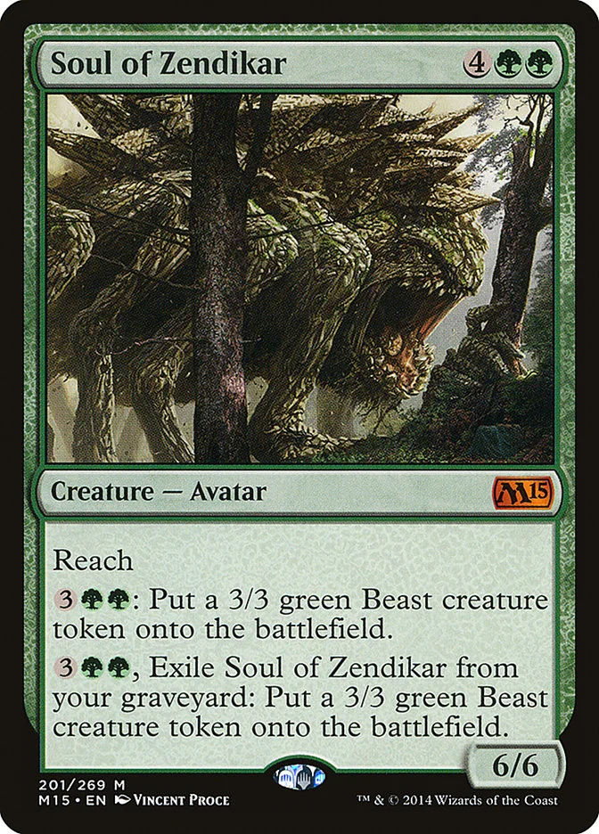 Soul of Zendikar 「M15/201」「EN」