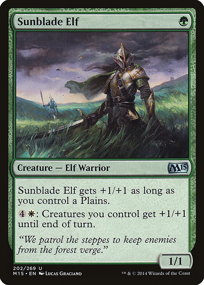 Sunblade Elf 「M15/202」「EN」