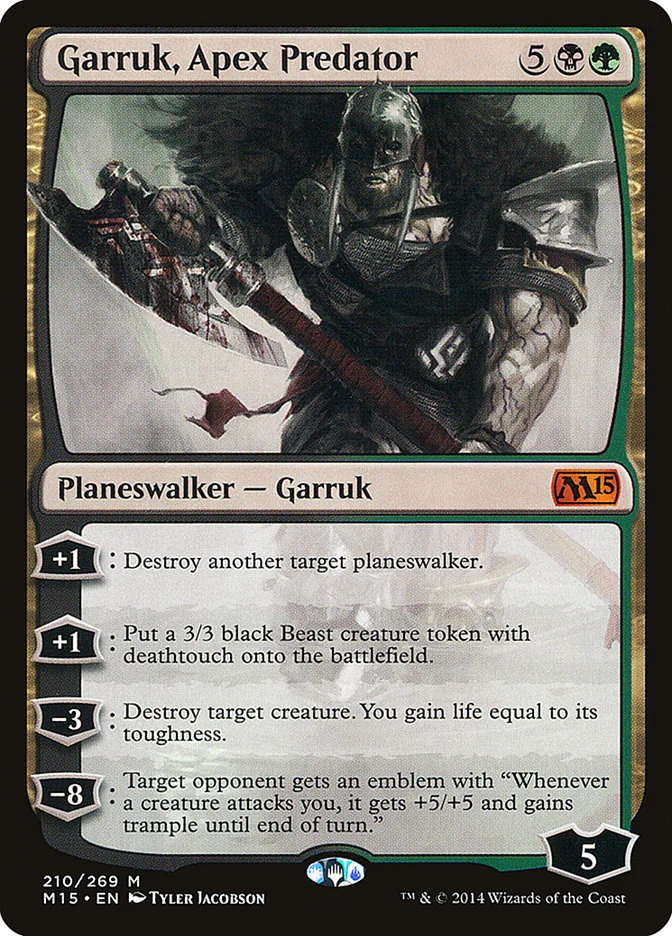 Garruk, Apex Predator 「M15/210」「EN」