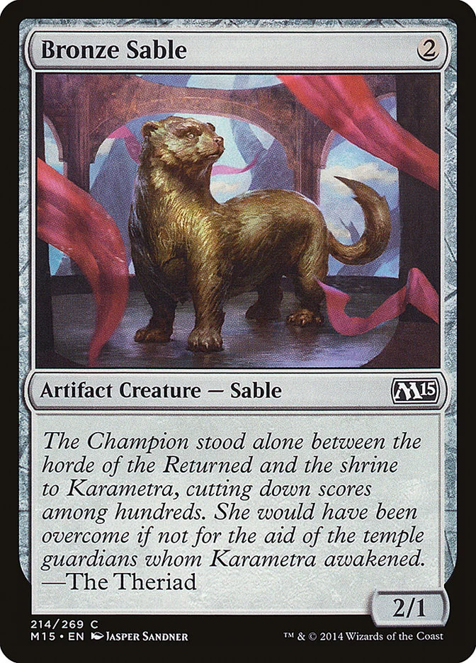 Bronze Sable 「M15/214」「EN」