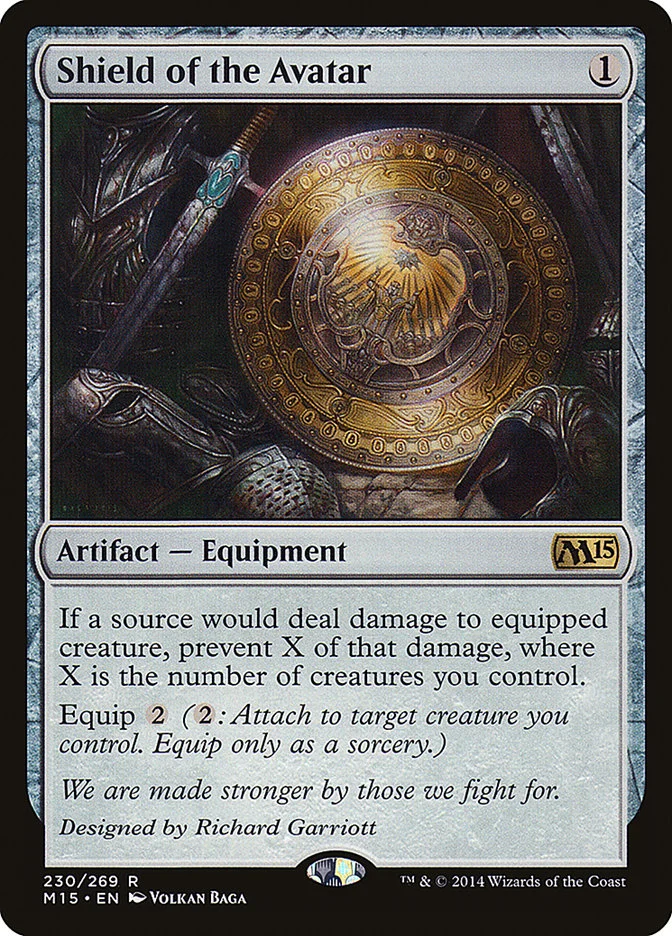 Shield of the Avatar 「M15/230」「EN」